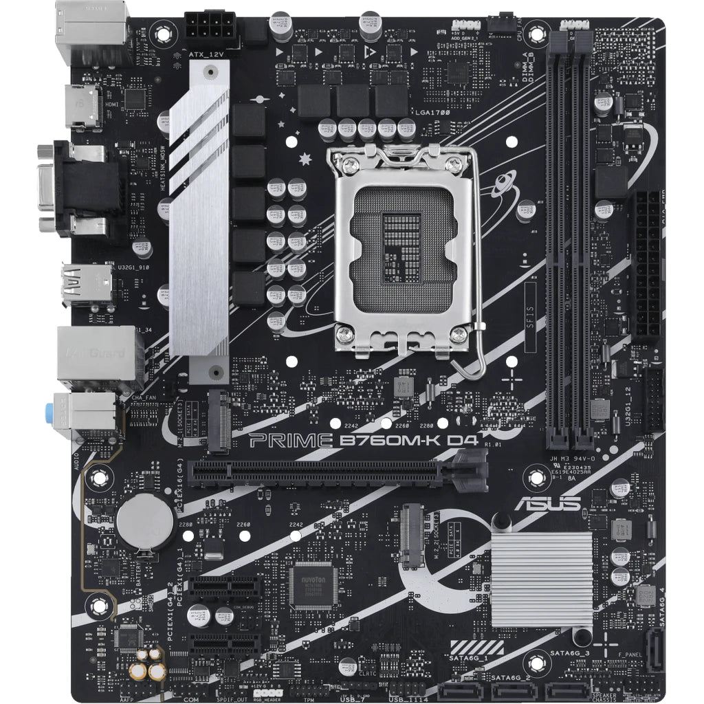 ASUS Placa Madre PRIME B760M-K D4