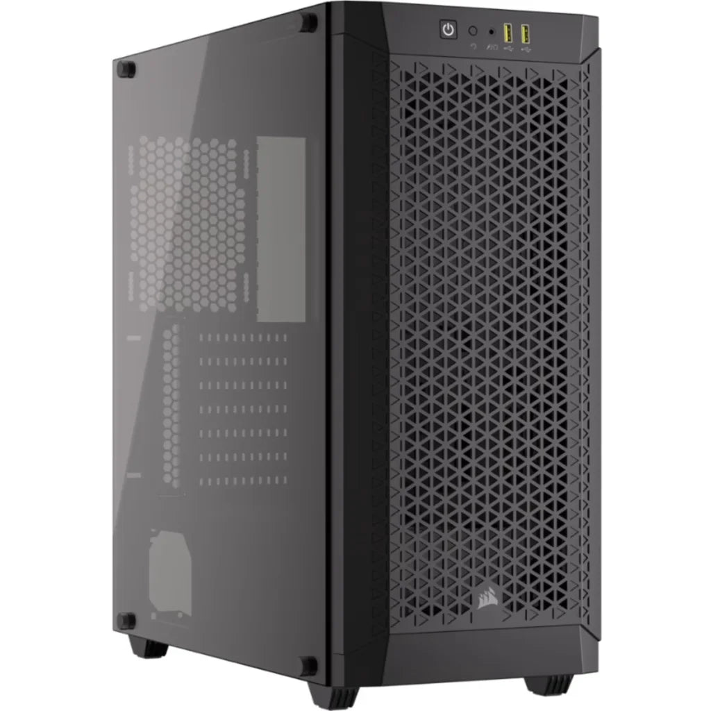 CORSAIR Gabinete 480T Airflow ATX Panel Vidrio Sin ventilador